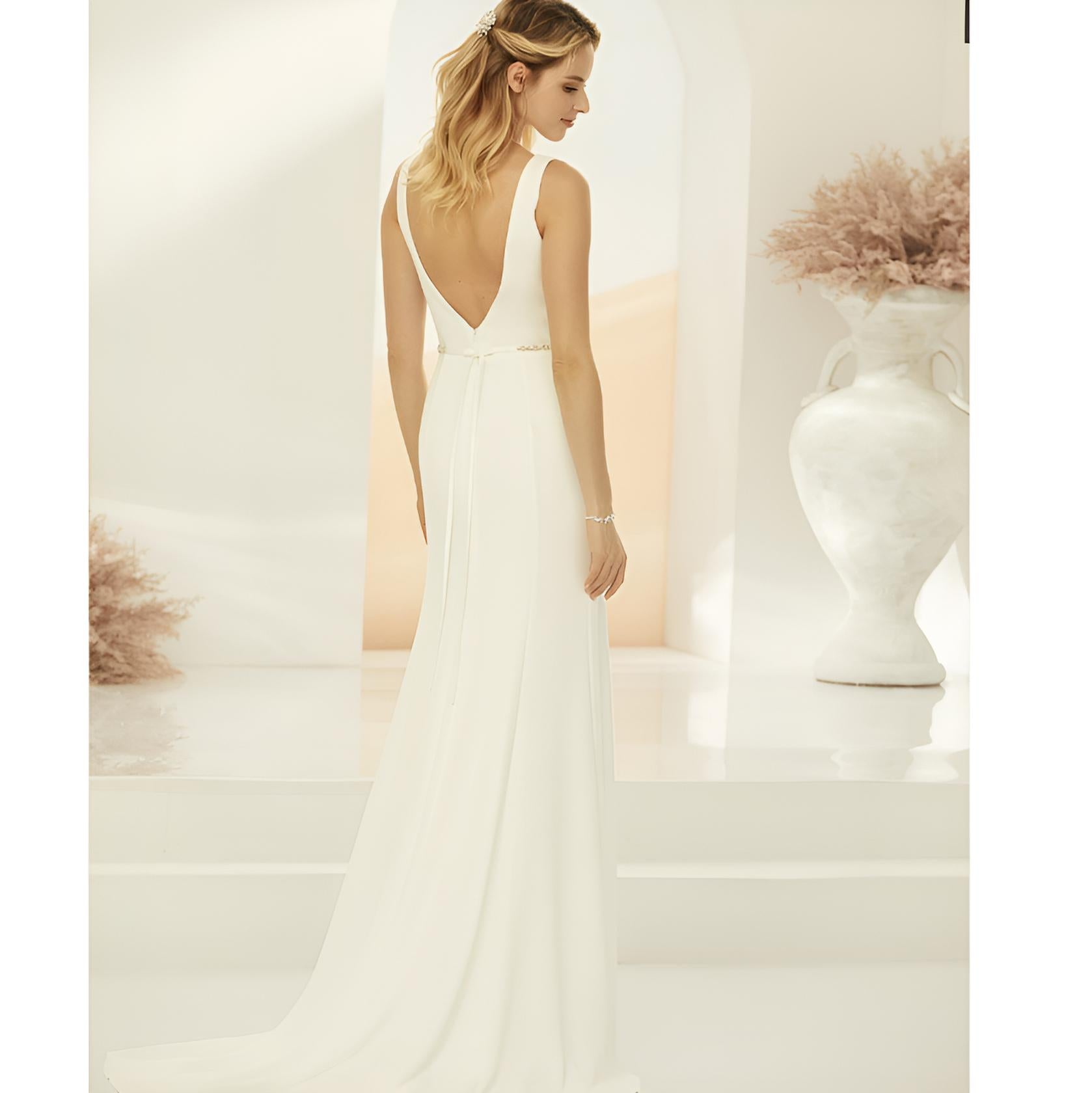 VESTIDO NOVIA CALVAR