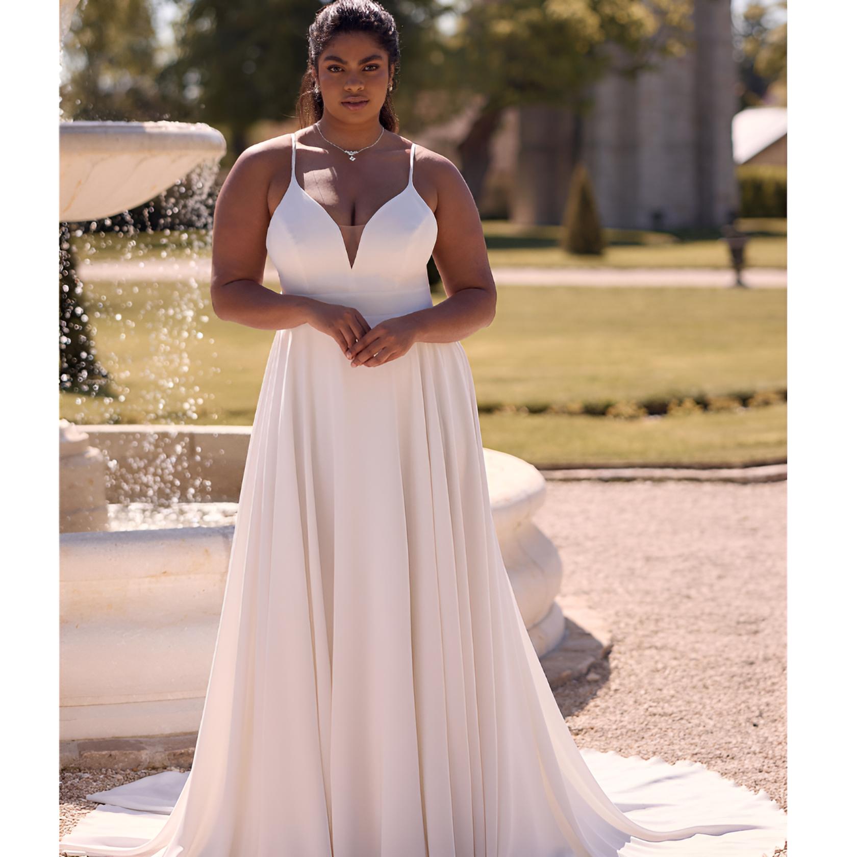 VESTIDO NOVIA LUCA CREME
