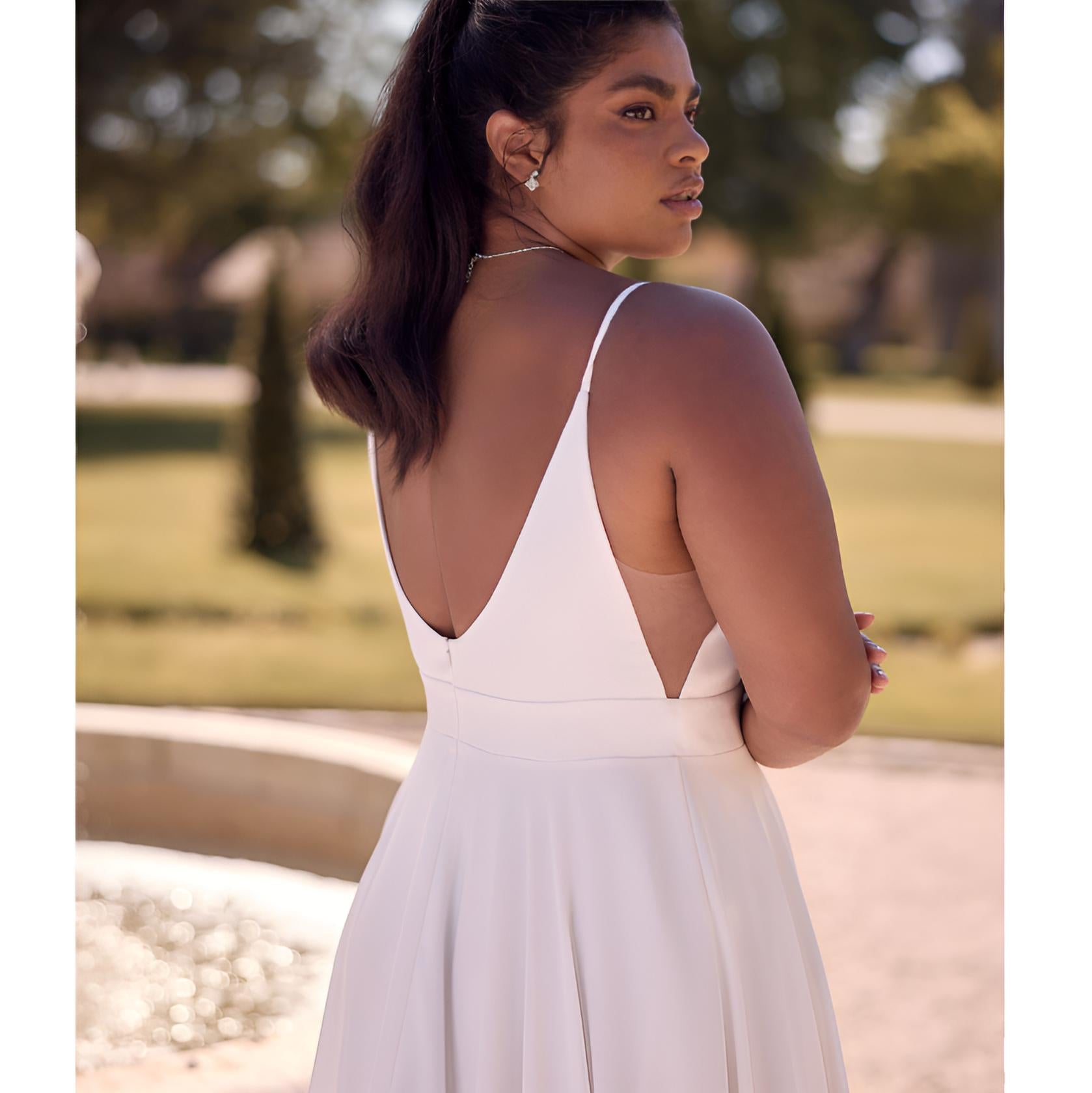 VESTIDO NOVIA LUCA CREME