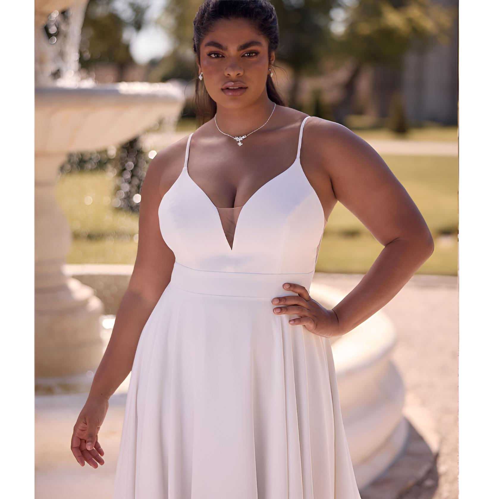 VESTIDO NOVIA LUCA CREME
