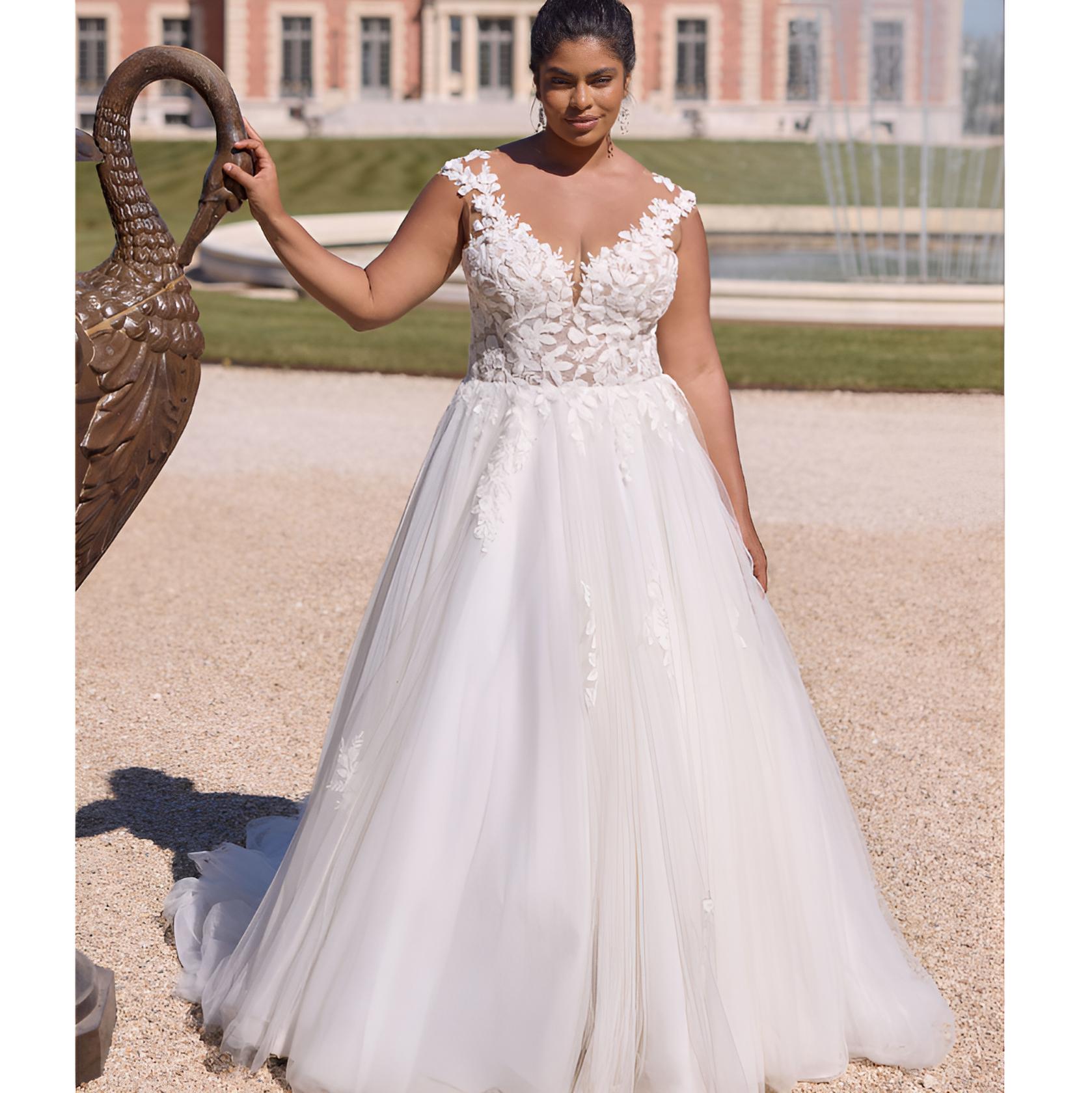 VESTIDO NOVIA KIARA CREME