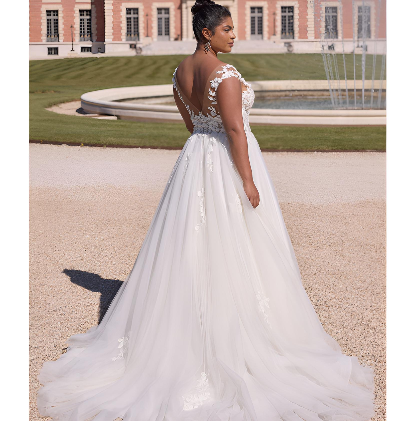 VESTIDO NOVIA KIARA CREME