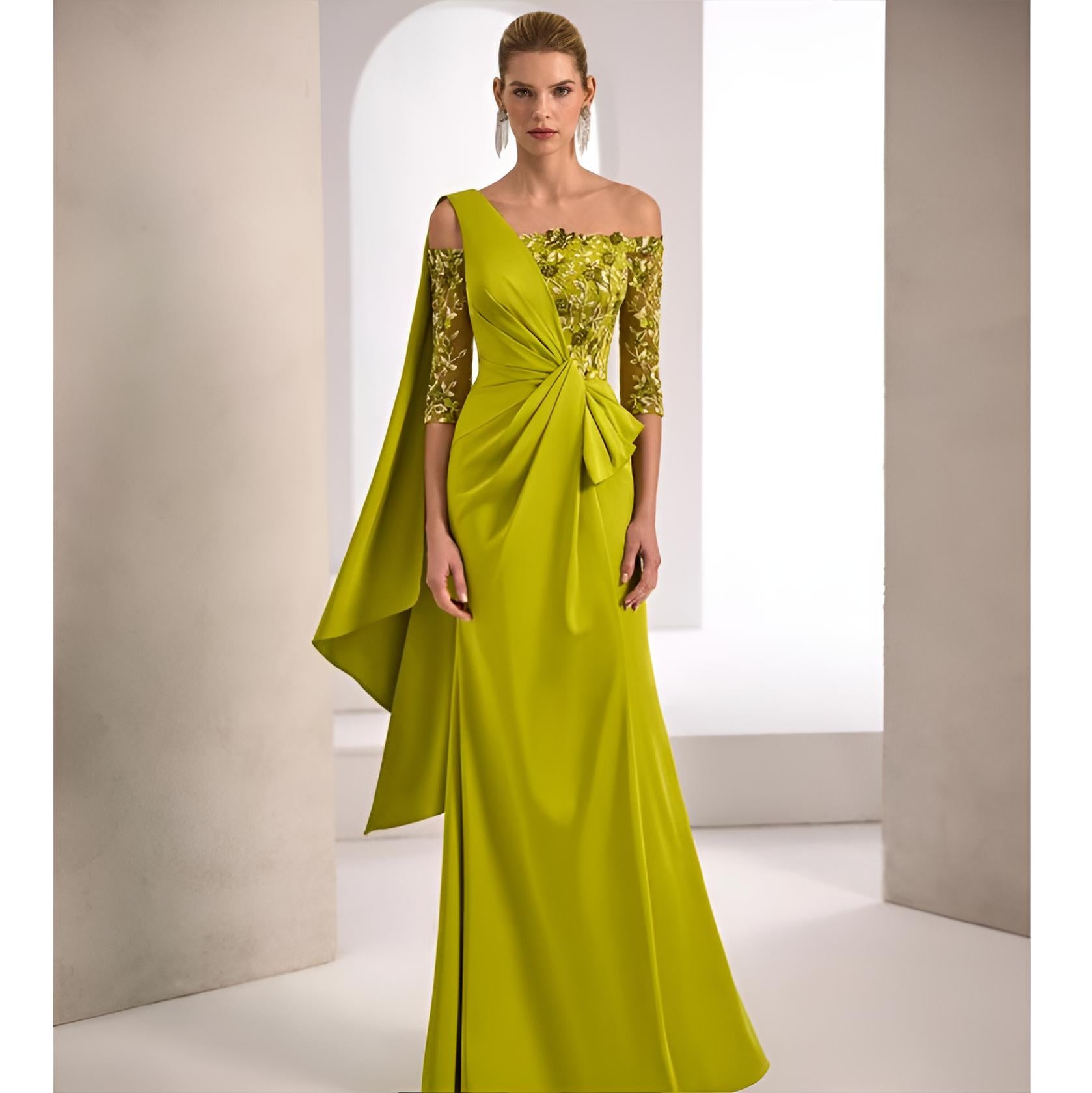 VESTIDO MADRINA LIMA