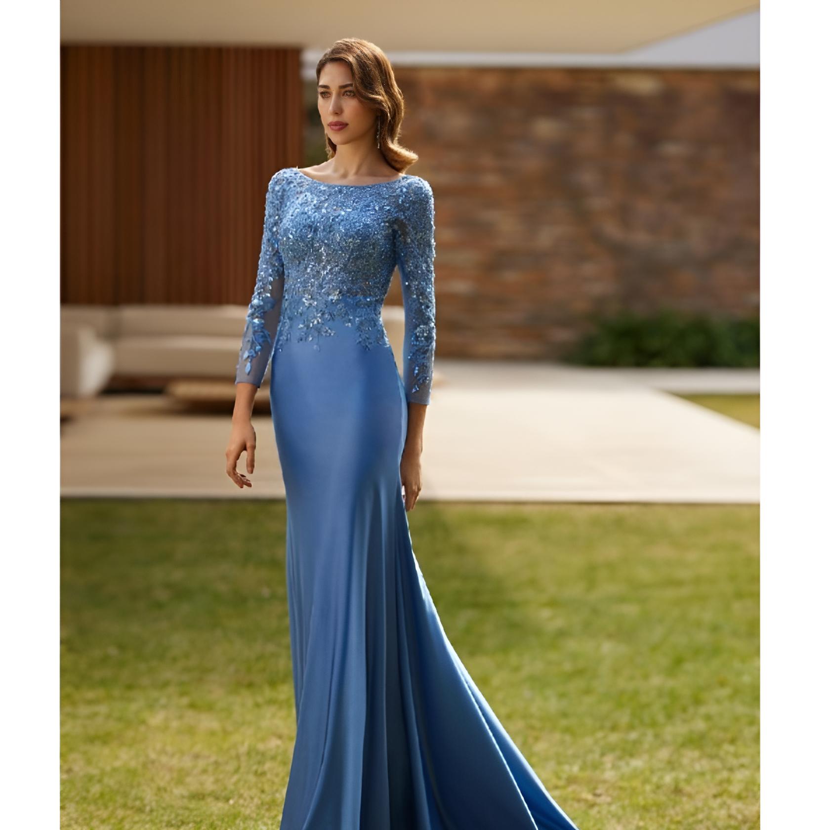 VESTIDO MADRINA OCEANO