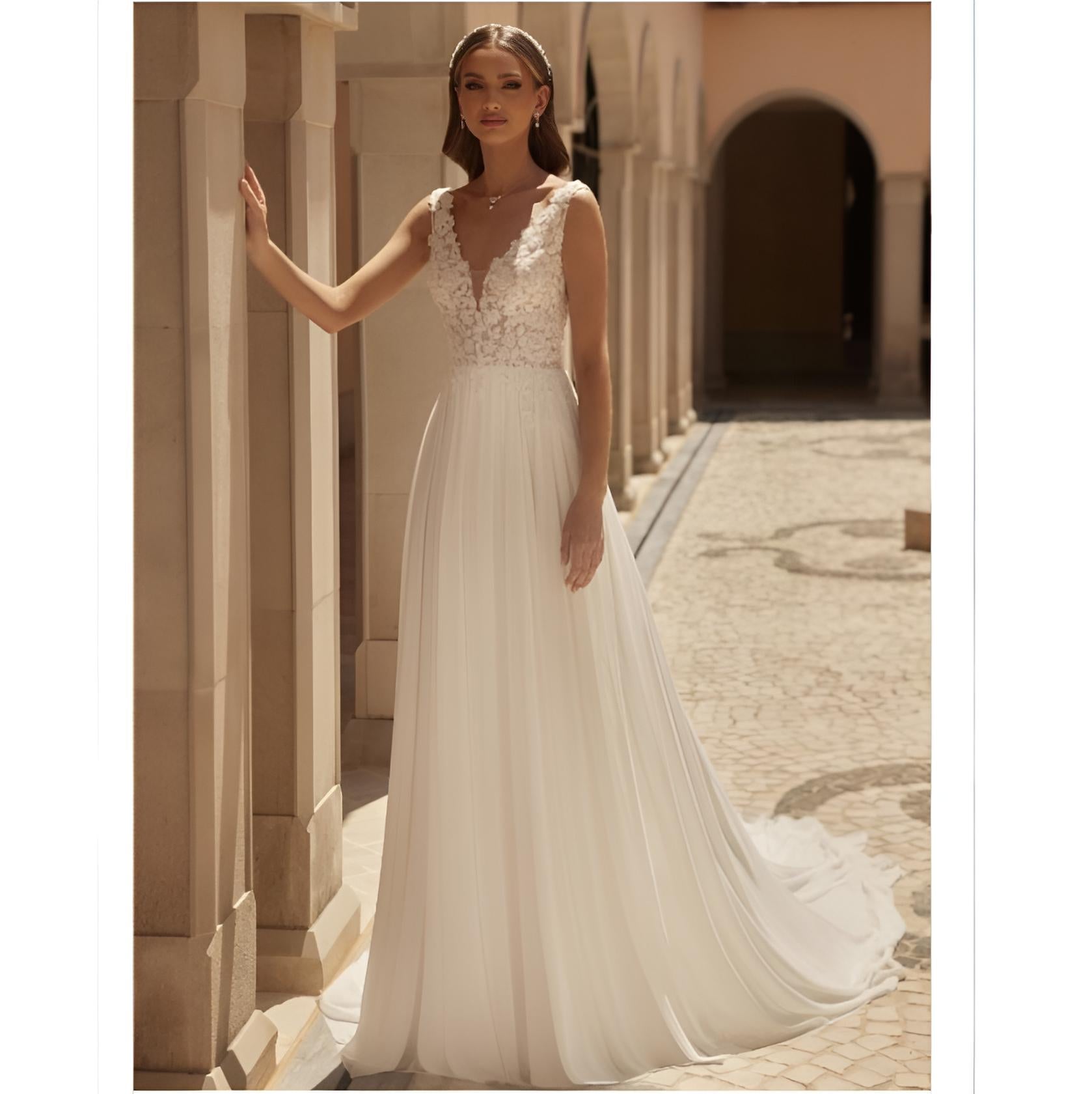 VESTIDO NOVIA FLUORITE