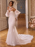 VESTIDO NOVIA ALLEGRA CREME