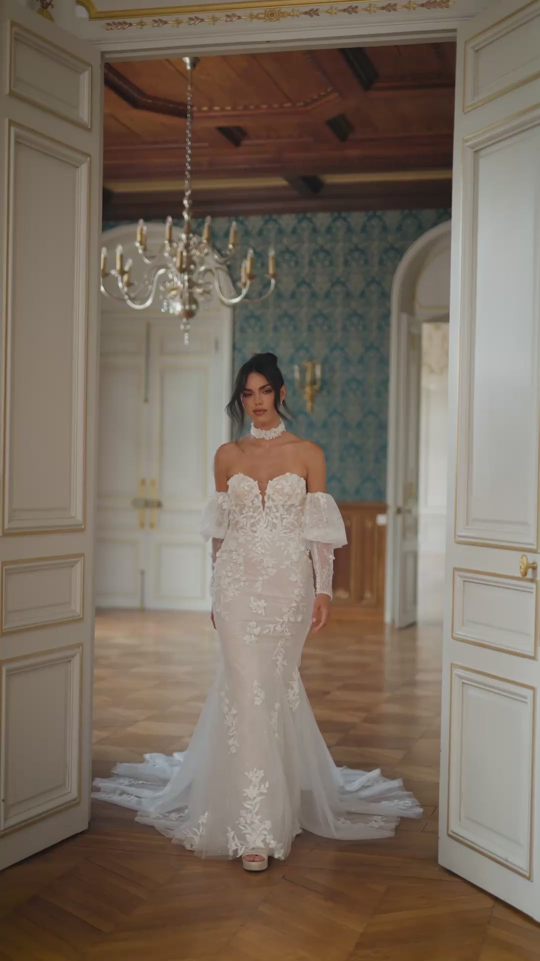 VESTIDO NOVIA ALLEGRA CREME