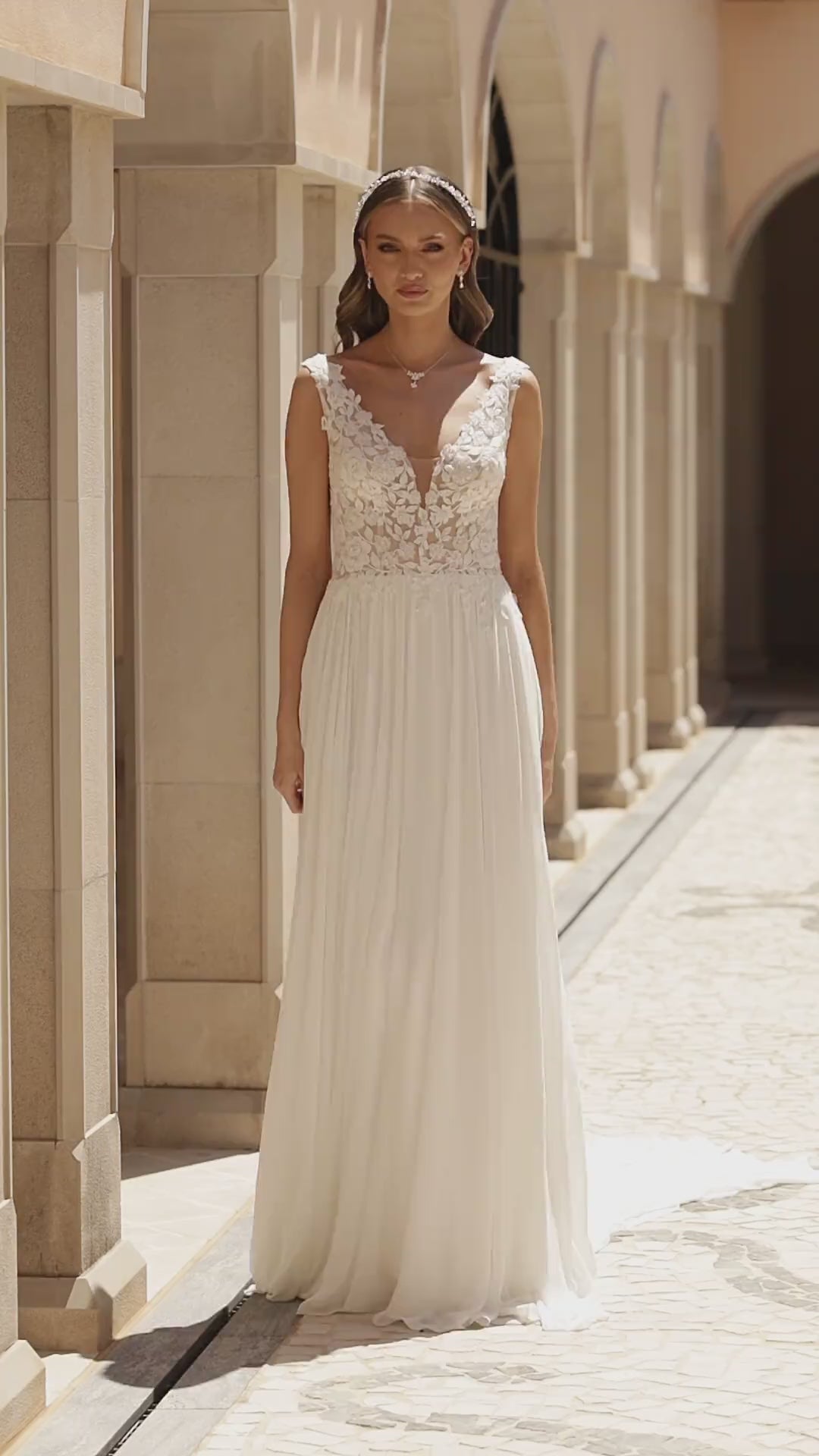 VESTIDO NOVIA FLUORITE