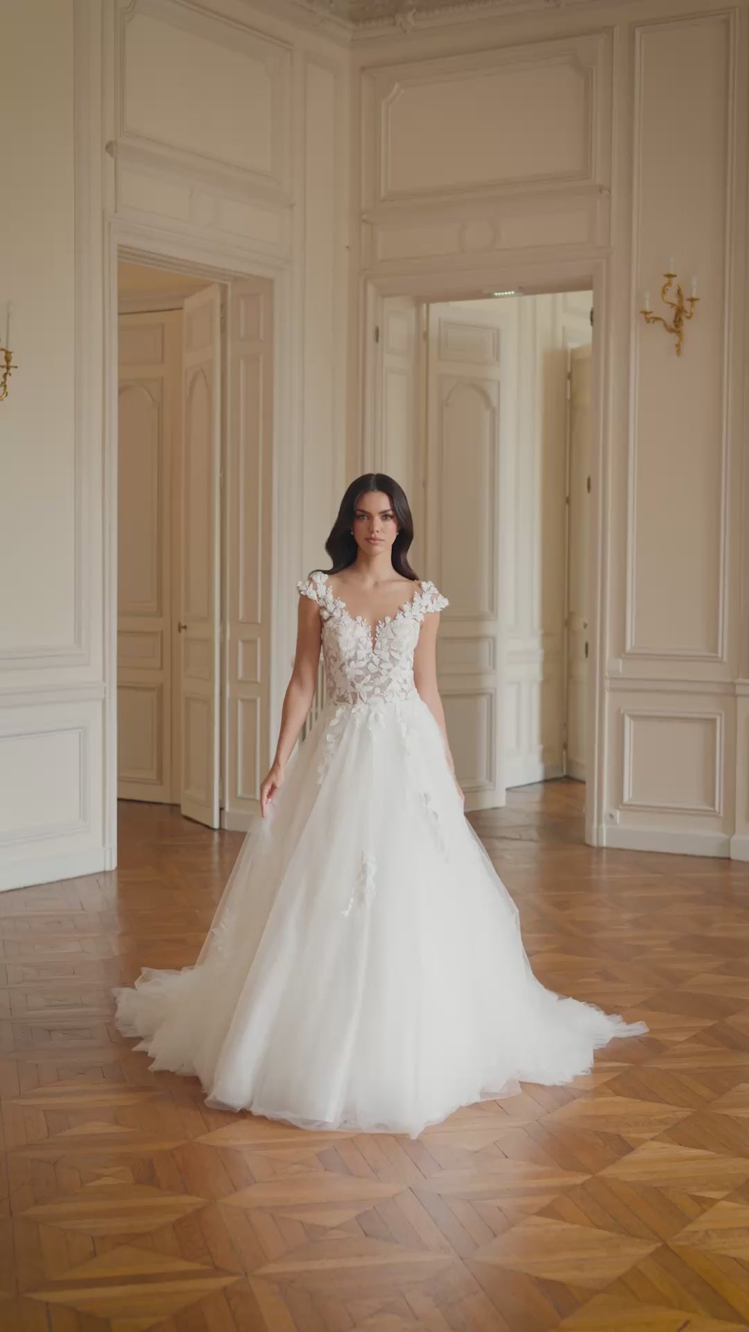 VESTIDO NOVIA KIARA CREME