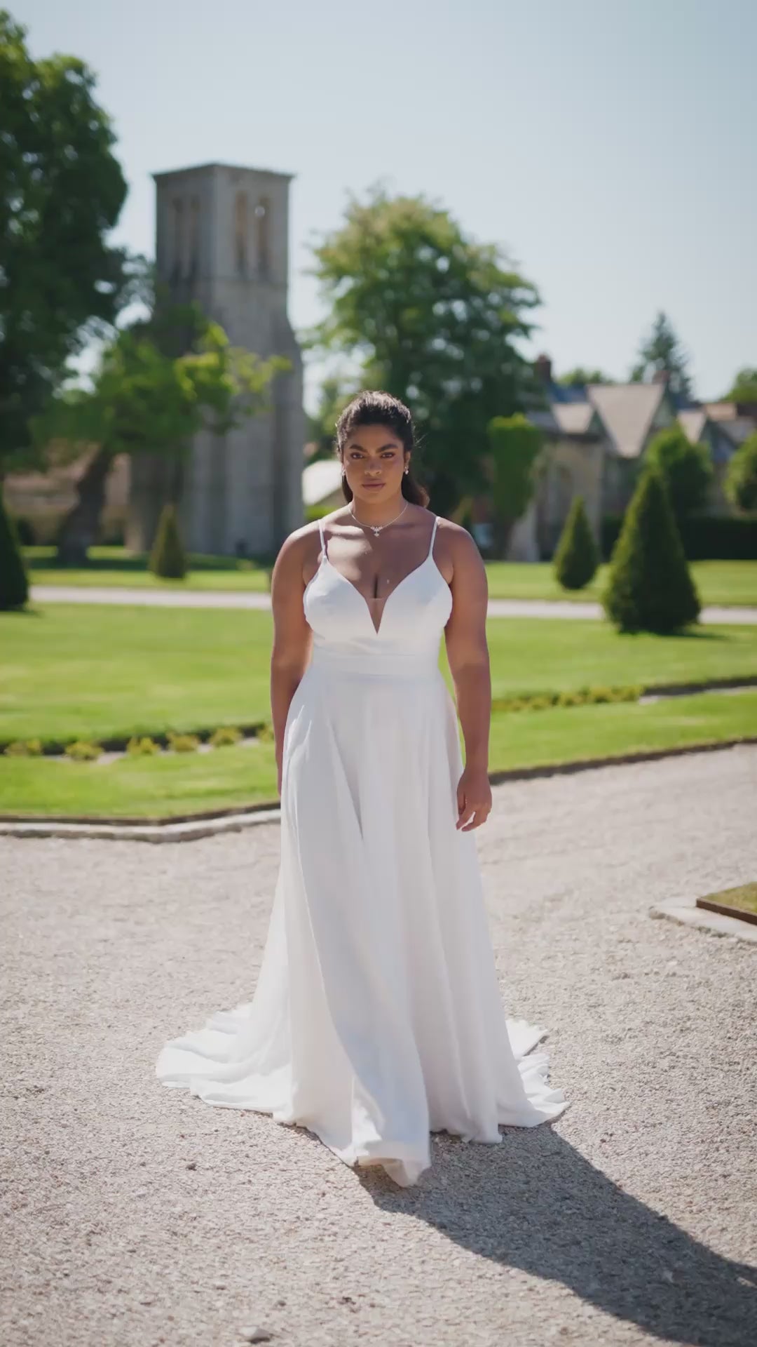 VESTIDO NOVIA LUCA CREME